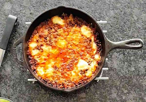 Spicy Cheesy Lentils Bake | Recipe | Cuisine Fiend